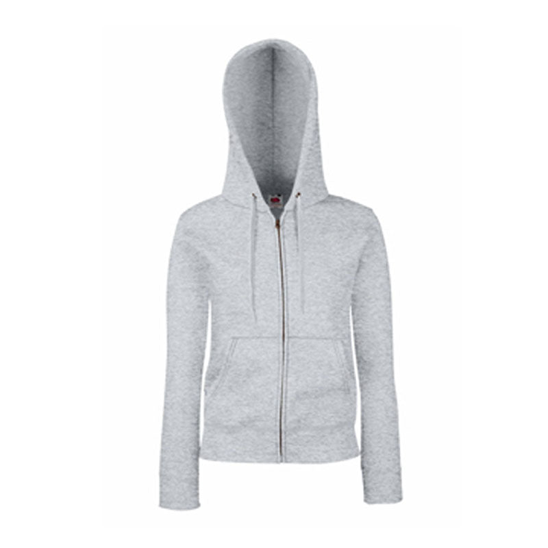 Fruit of the Loom Ladies-Fit Hooded Sweat Jacket