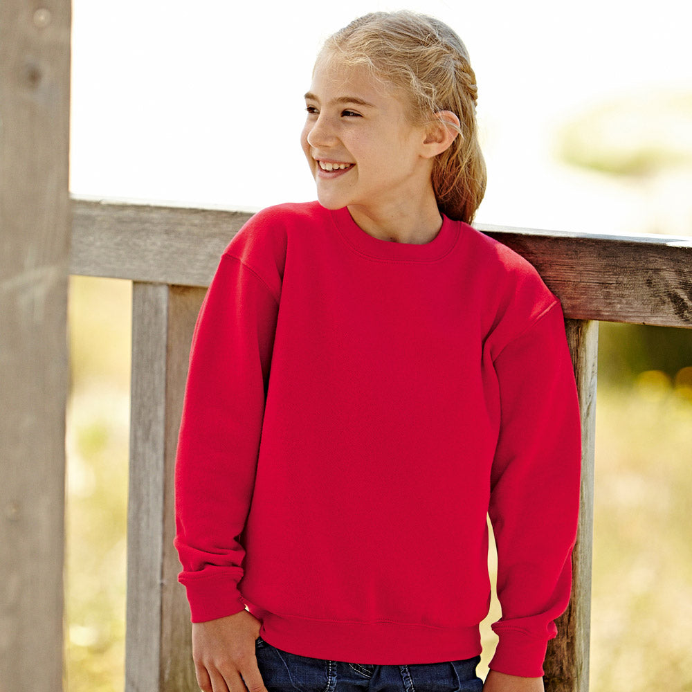 Fruit of the Loom Kids Premium 70/30set-in sweat