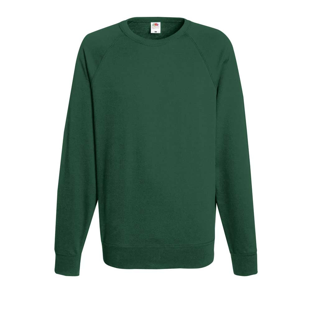 Fruit of the Loom Mens Lightweight raglan sweat