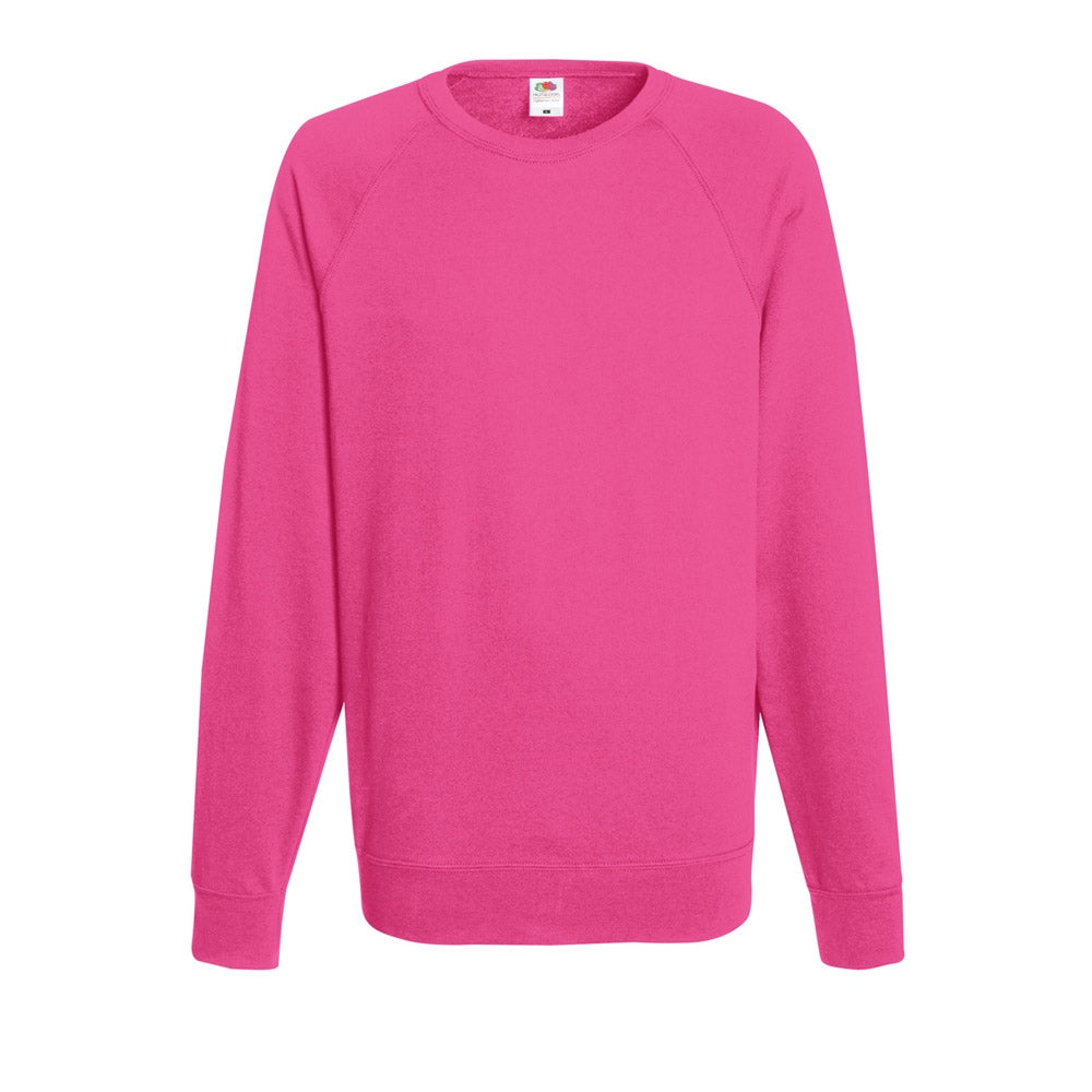 Fruit of the Loom Mens Lightweight raglan sweat