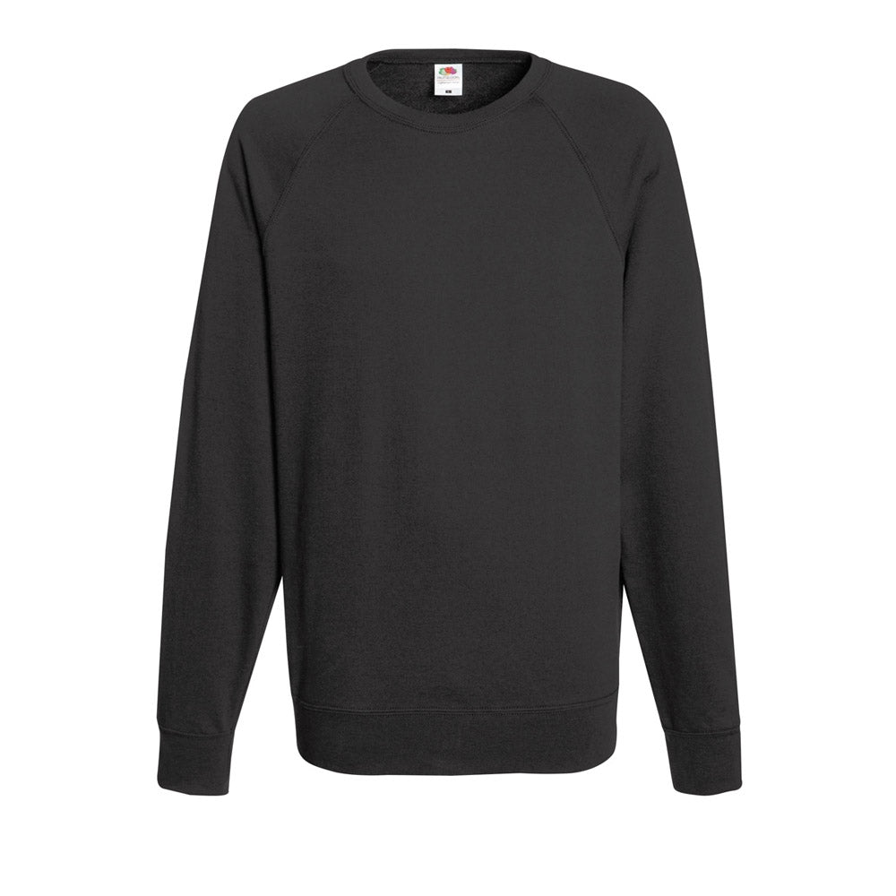 Fruit of the Loom Mens Lightweight raglan sweat