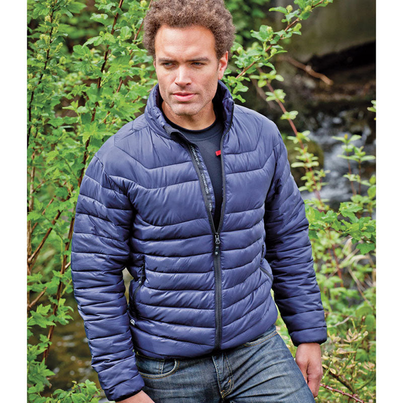 Stormtech Mens Altitude Water Resistant Light Padded Puffa Jacket Black,Navy