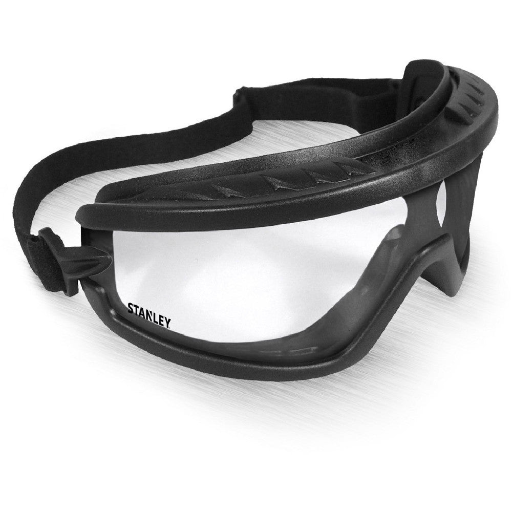 Stanley Mens Stanley Basic Adjustable Durable Safety Goggles