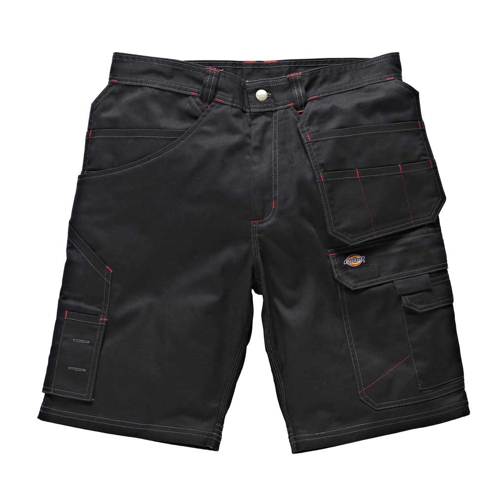 Dickies Mens Redhawk Pro Workwear Short Black WD802B