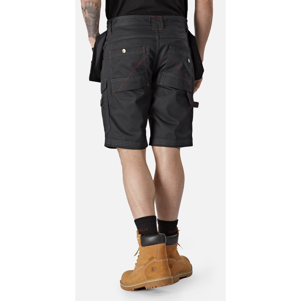 Dickies Mens Redhawk Pro Workwear Short Black WD802B
