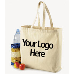 Bag for Life Long Handles Canvas Shopping Bag Brown
