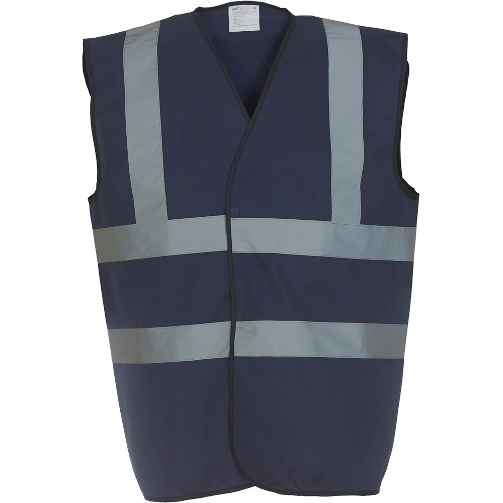 Yoko Mens High Vis 2 Band And Braces Waistcoat