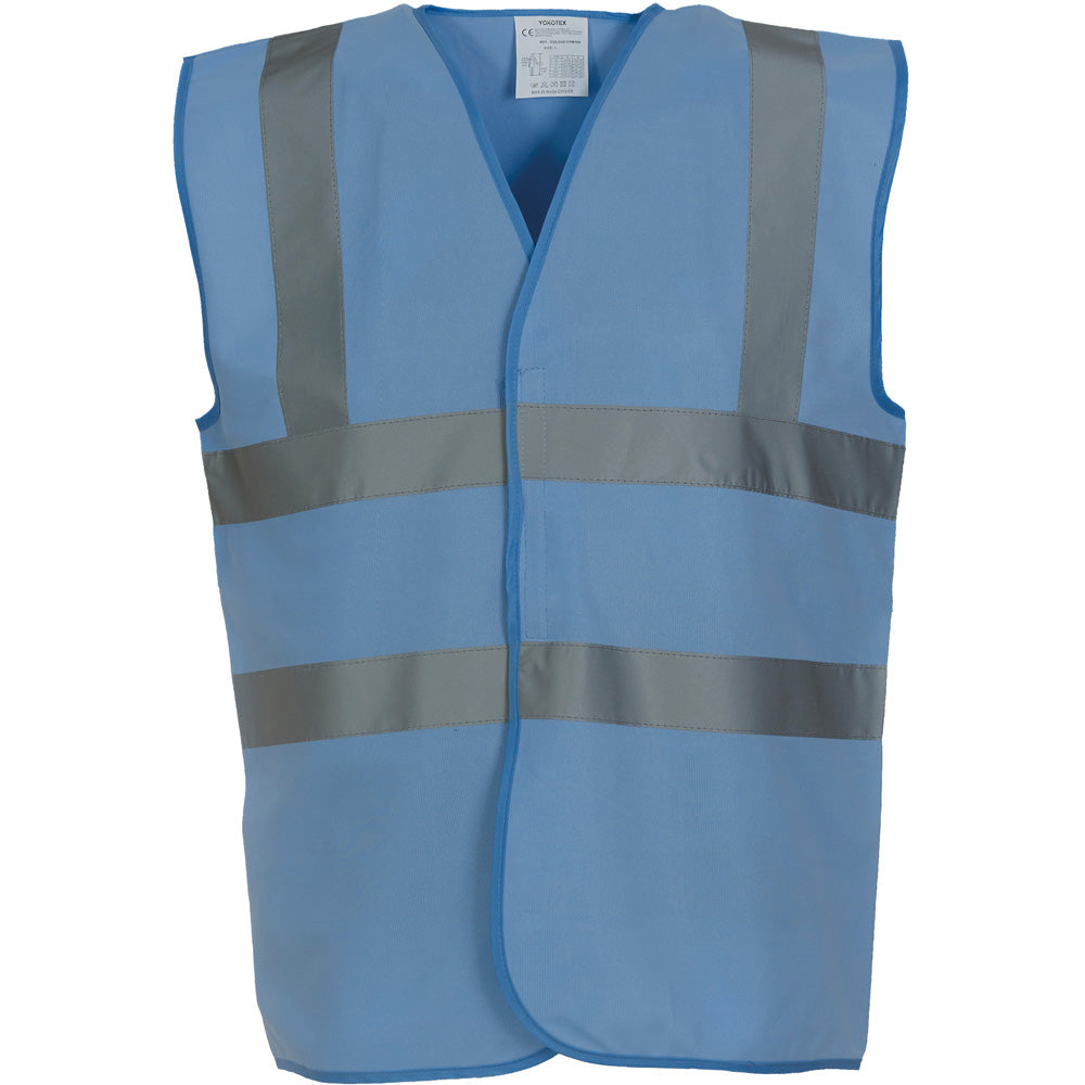 Yoko Mens High Vis 2 Band And Braces Waistcoat