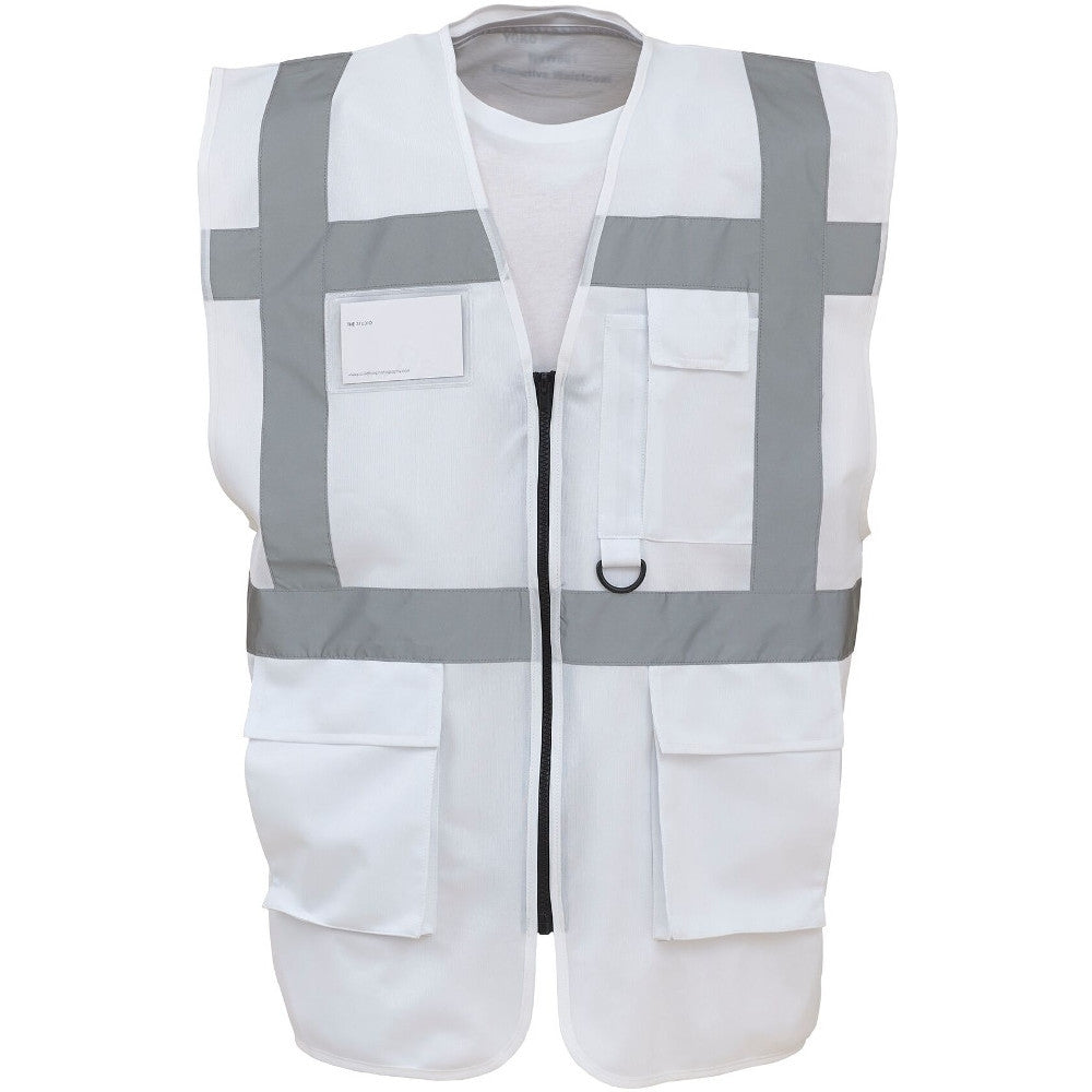 Yoko Mens Multi Functional Executive High Vis Waistcoat