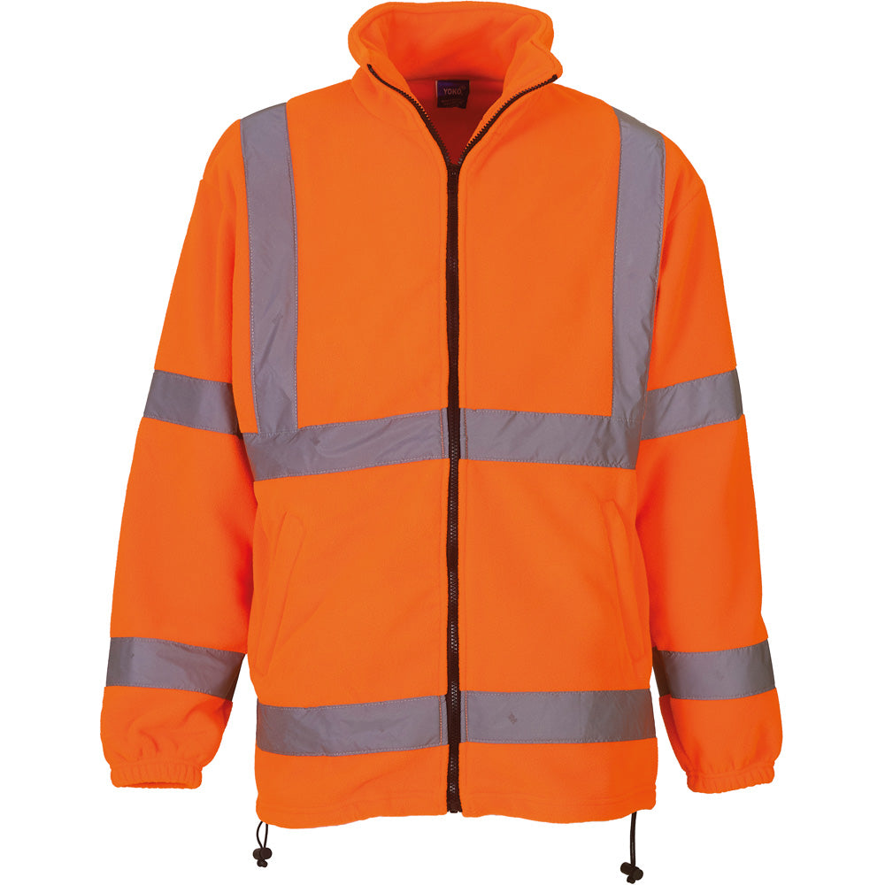 Yoko Mens High Vis Heavyweight Fleece Jacket