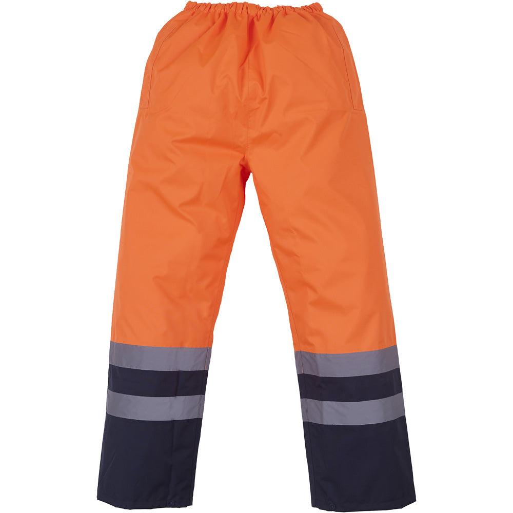 Yoko Mens High Vis Waterproof Overtrousers