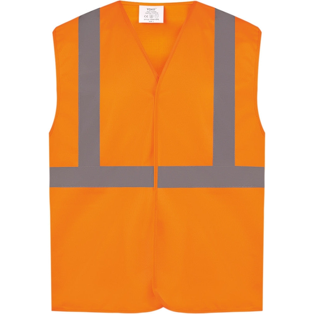 Yoko Mens Railway Reflective Class 2 High Vis Waistcoat
