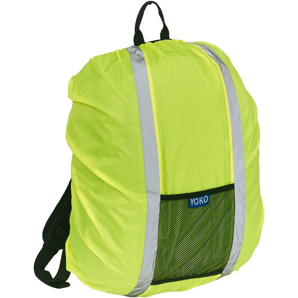 Yoko Mens Hi Vis Elasticated Rucksack Safety Covers 20-25 Litres