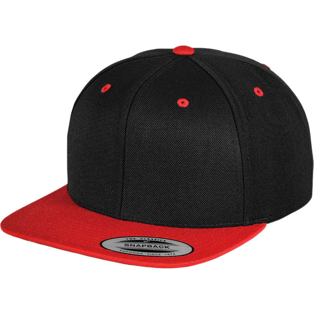 Flexfit by Yupoong Mens The Classic Snapback 2 Tone Cap