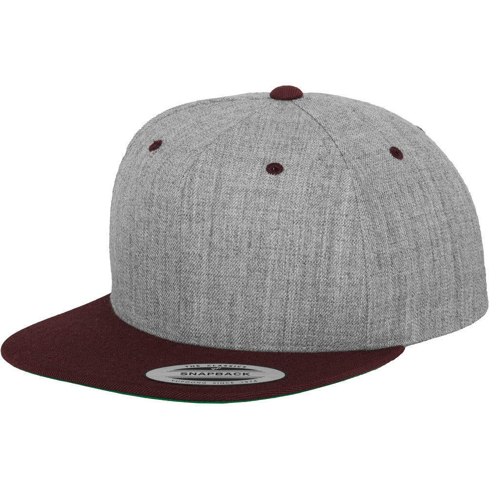 Flexfit by Yupoong Mens The Classic Snapback 2 Tone Cap