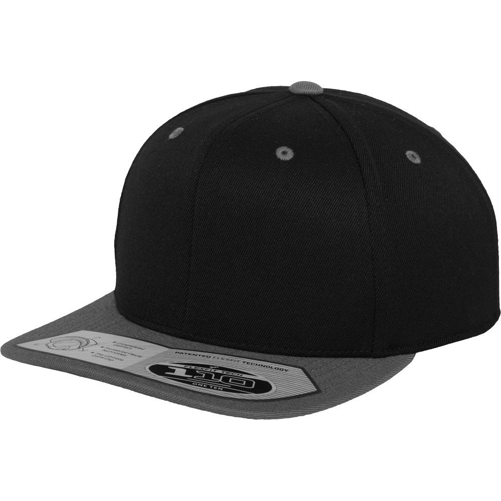 Flexfit by Yupoong Mens 110 Fitted Moisture Wicking Snapback Cap