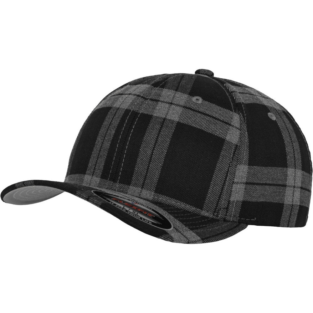 Flexfit by Yupoong Mens Flexfit Tartan Plaid Baseball Cap