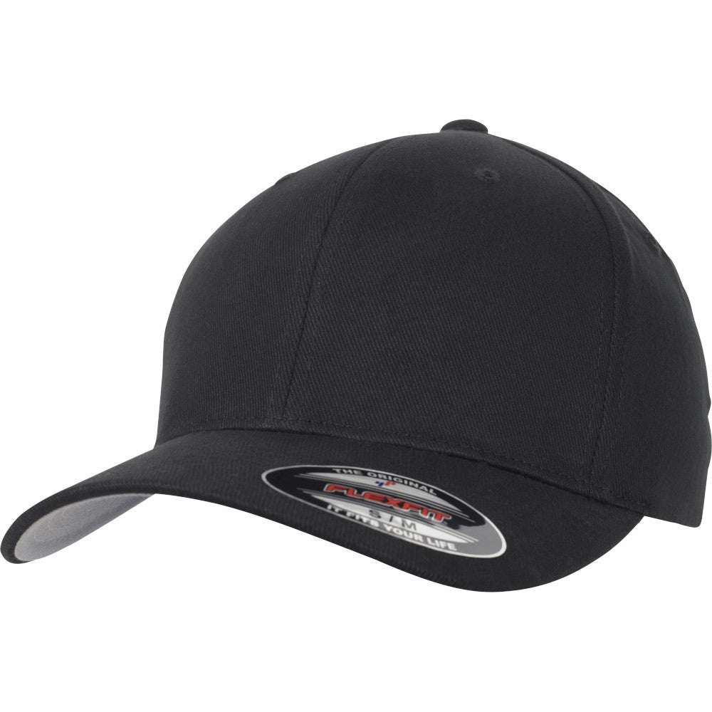 Flexfit by Yupoong Mens Flexfit Brushed Twill Baseball Cap