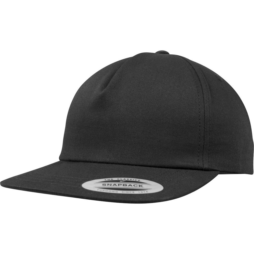 Flexfit by Yupoong Mens Unstructured 5 Panel Snapback Cap