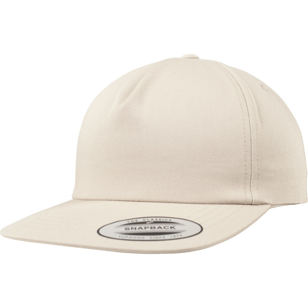 Flexfit by Yupoong Mens Unstructured 5 Panel Snapback Cap