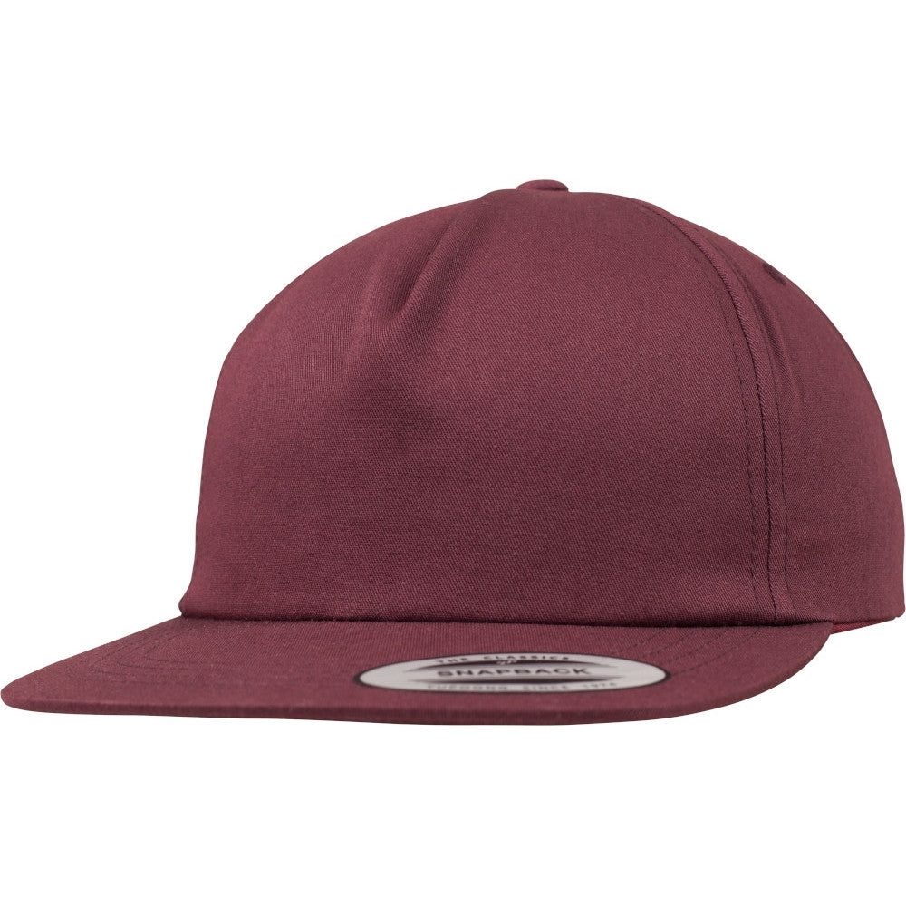 Flexfit by Yupoong Mens Unstructured 5 Panel Snapback Cap