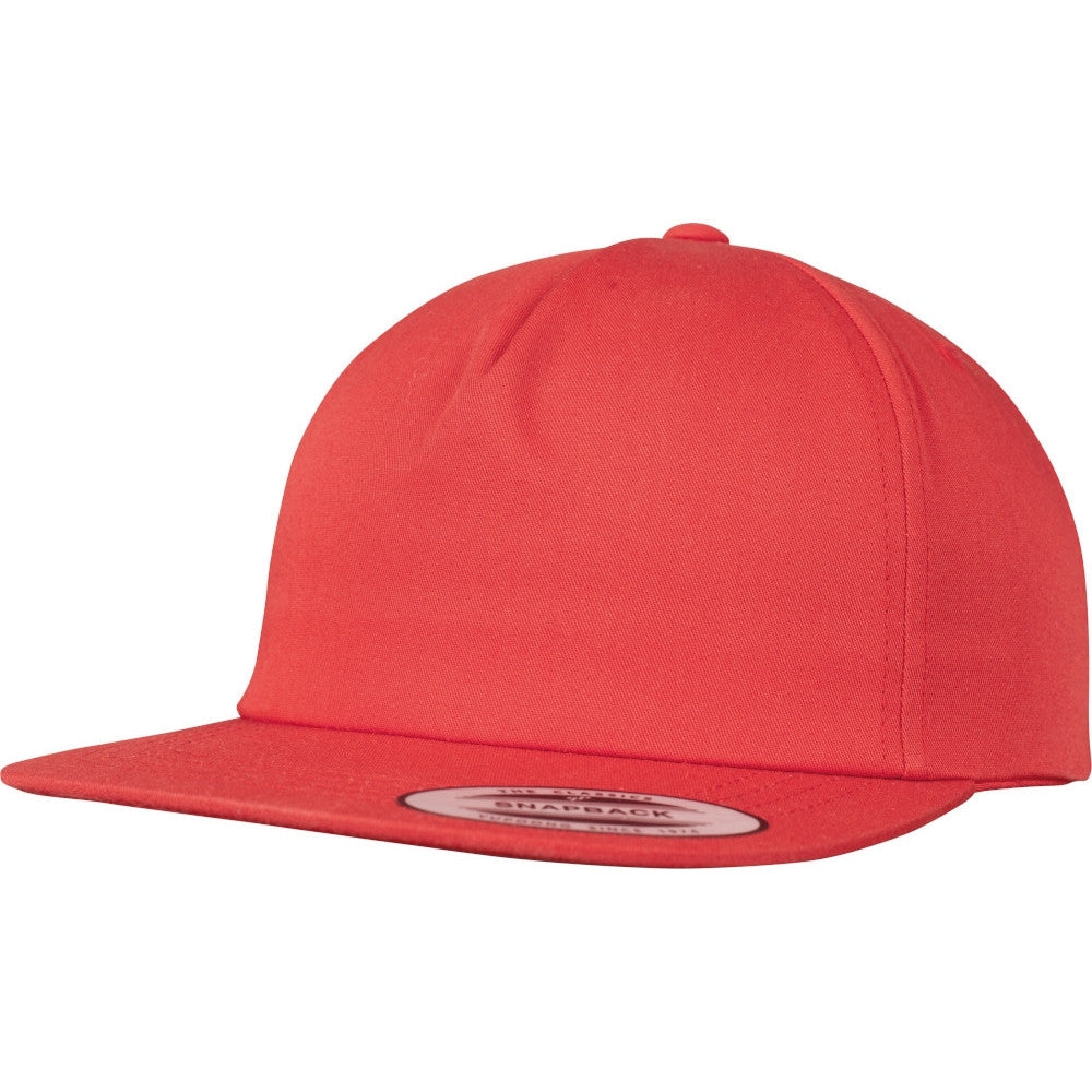 Flexfit by Yupoong Mens Unstructured 5 Panel Snapback Cap
