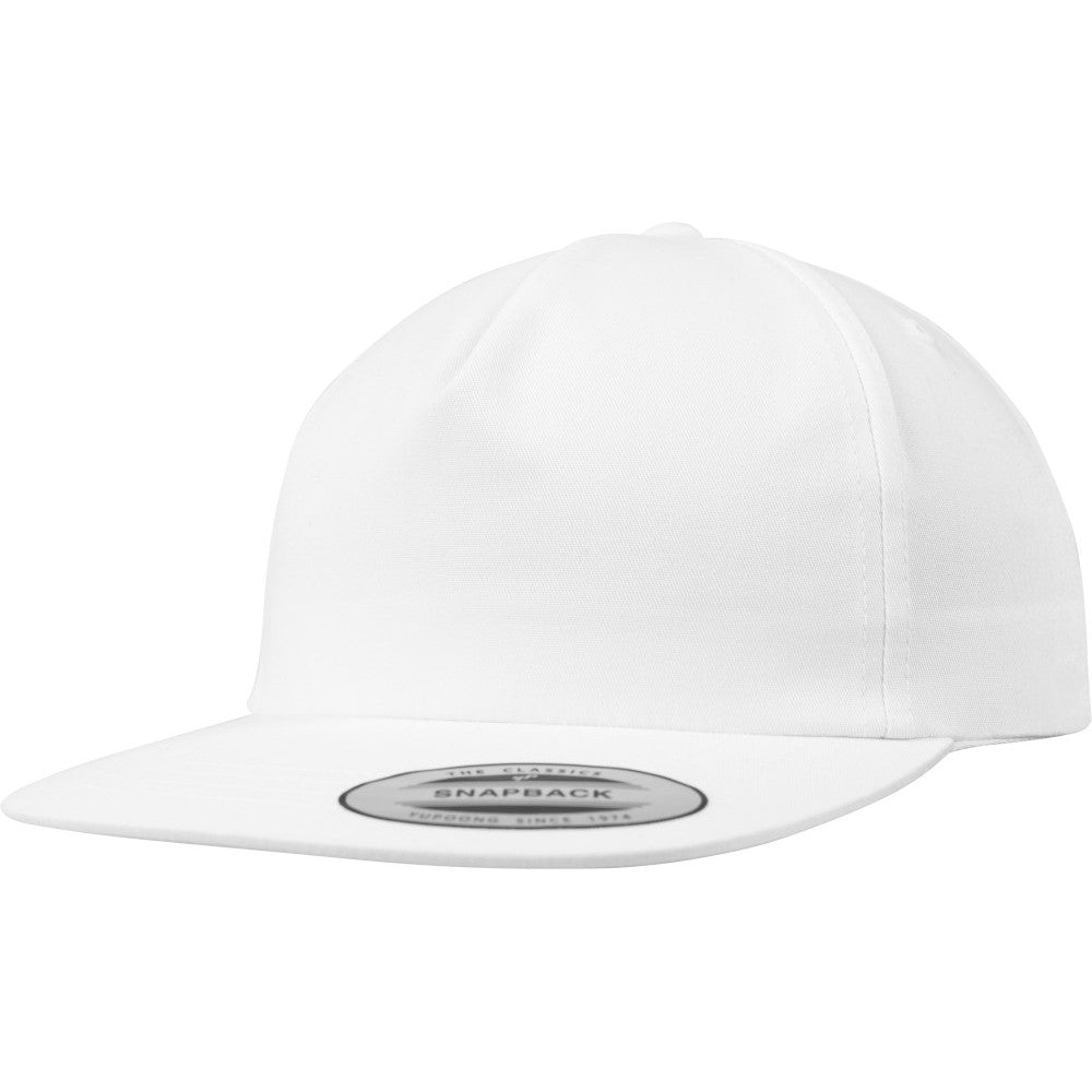 Flexfit by Yupoong Mens Unstructured 5 Panel Snapback Cap