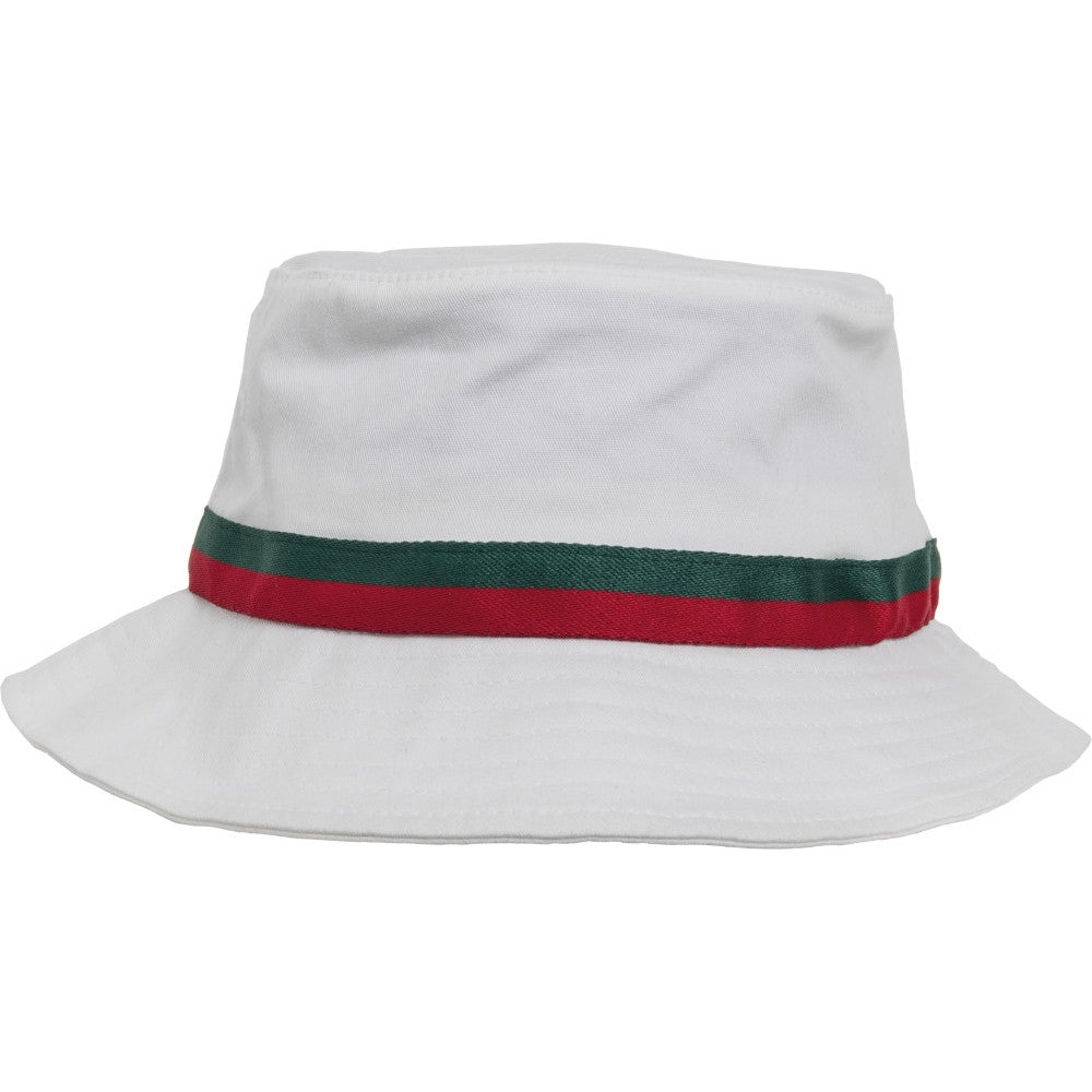 Flexfit by Yupoong Mens Stripe Fishing Bucket Hat
