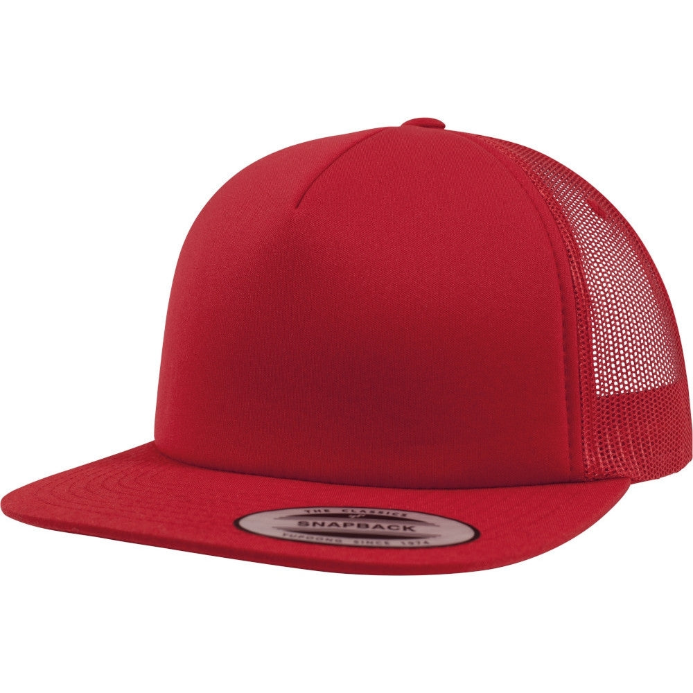 Flexfit by Yupoong Mens Foam Polyester Snapback Trucker Cap