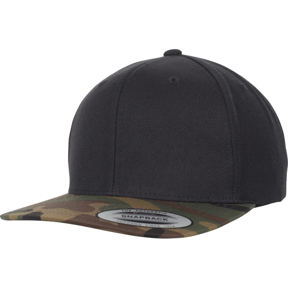 Flexfit by Yupoong Mens Classic Snapback Camo Baseball Cap