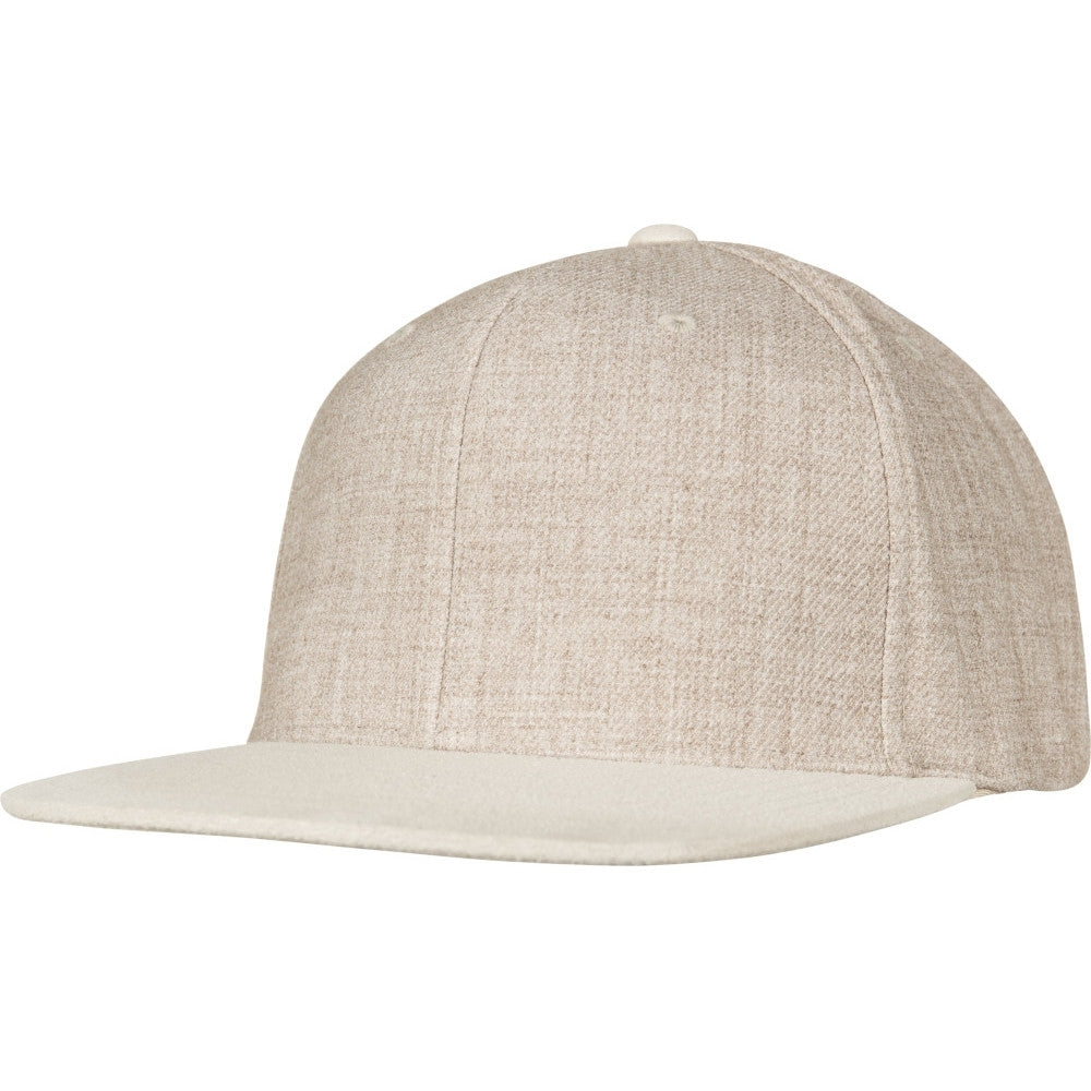 Flexfit by Yupoong Mens Melange Velour Snapback Baseball Cap