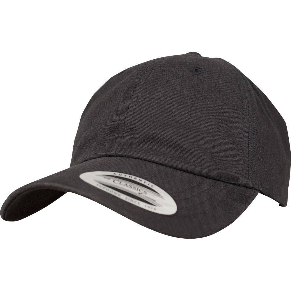 Flexfit by Yupoong Mens Peached Cotton Twill Baseball Cap