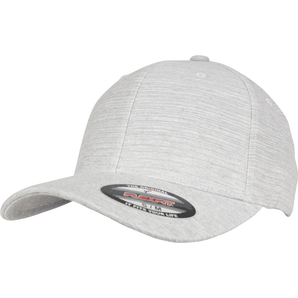 Flexfit by Yupoong Mens Flexfit Ivory Melange Baseball Cap