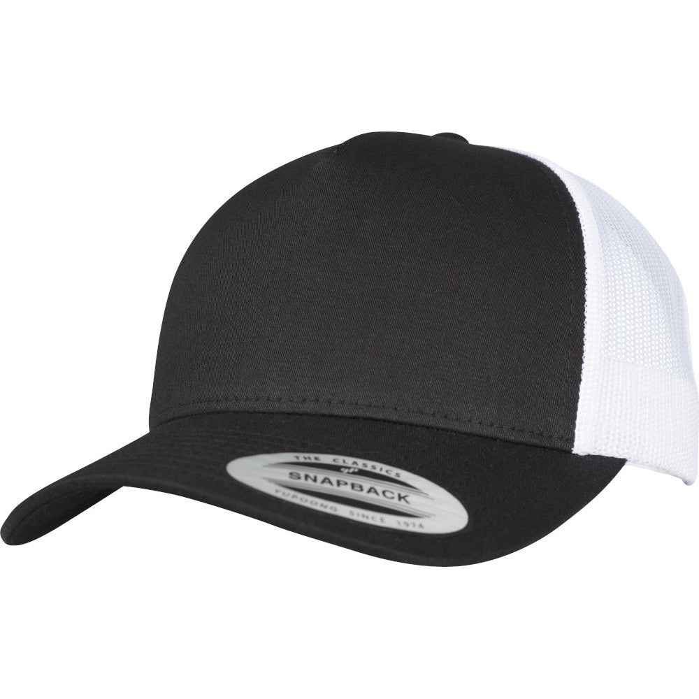Flexfit by Yupoong Mens 5 Panel Retro Trucker Trucker Cap