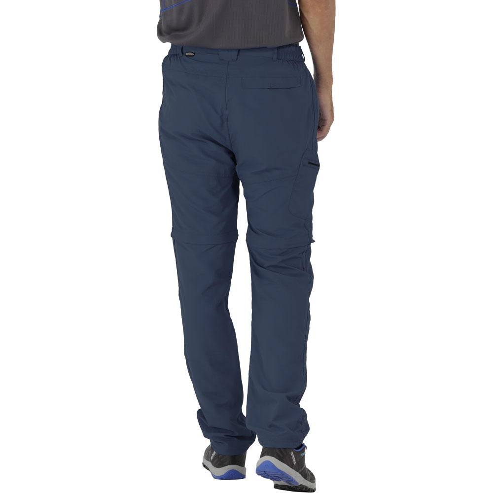 Regatta Mens Leesville Quick Drying Polyamide Zip Off Trousers