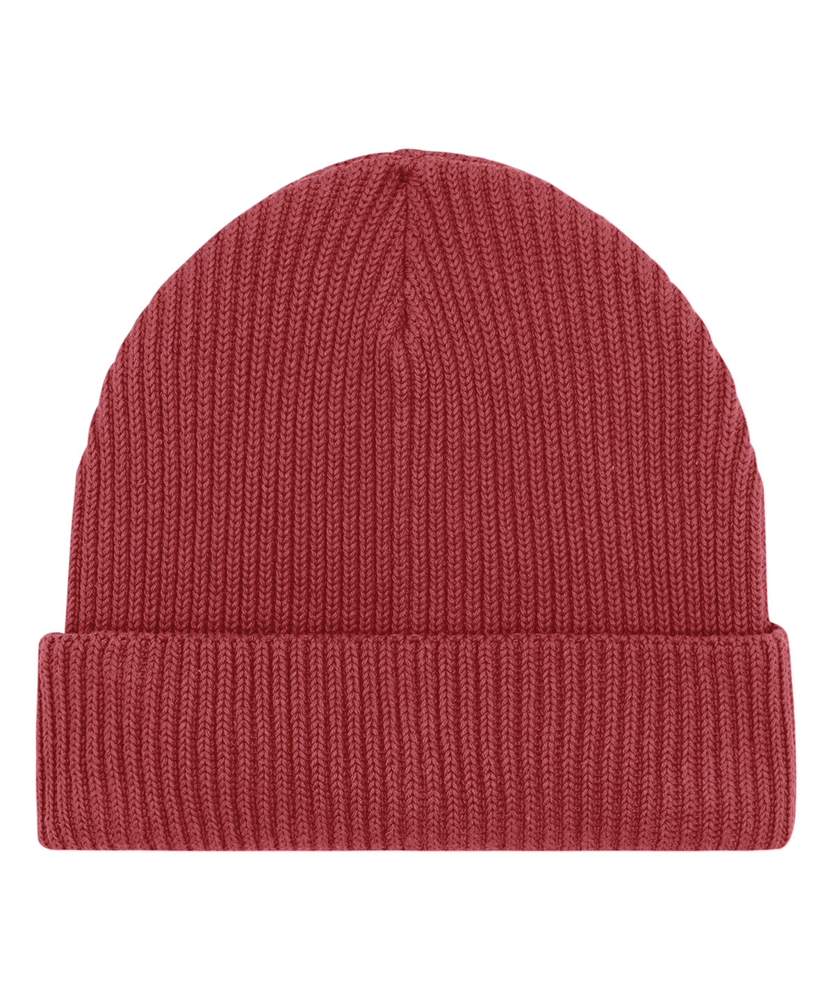 Fisherman beanie in unisex fit (STAU771) - Red Earth