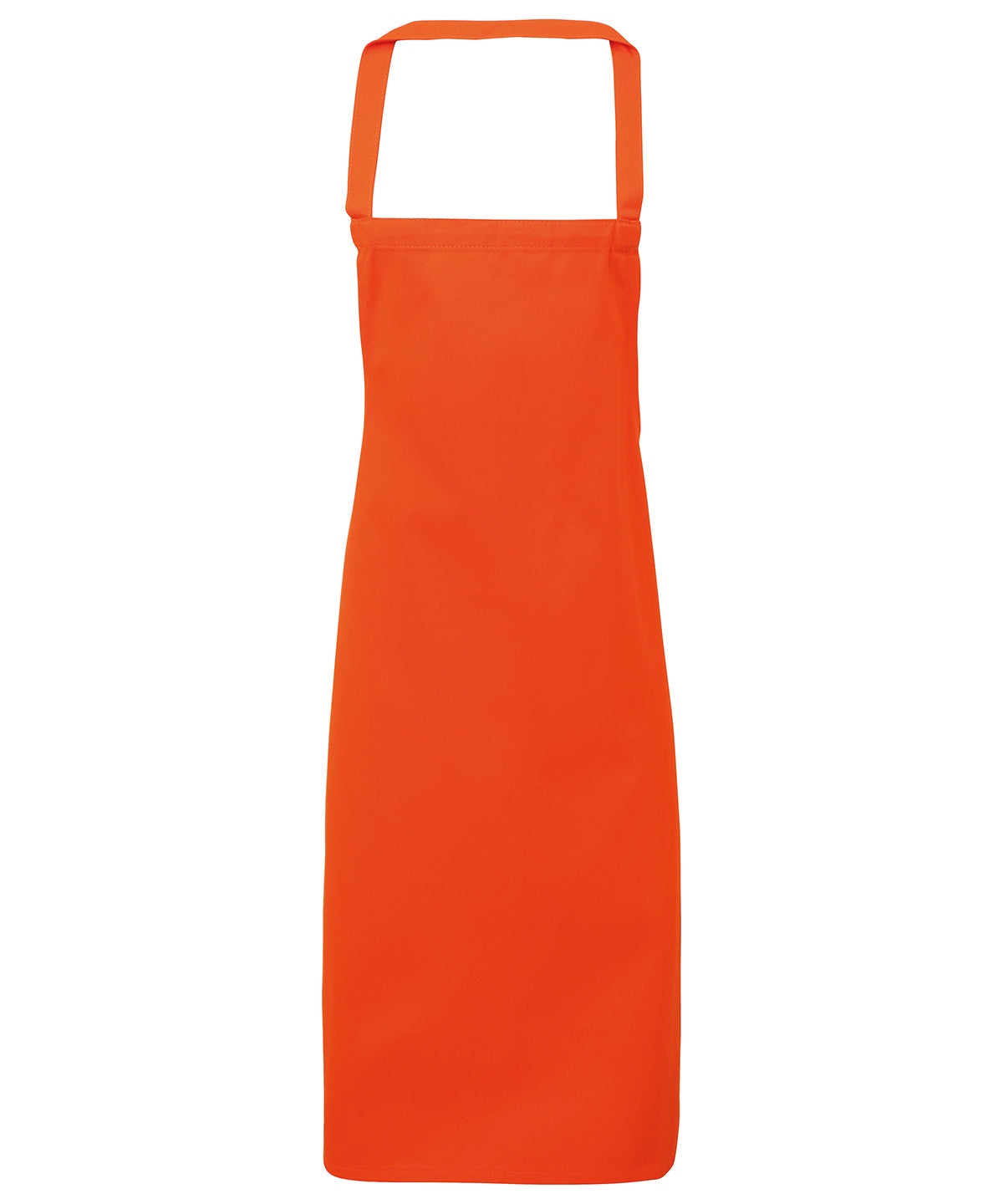 100% Cotton apron - organic certified - Orange