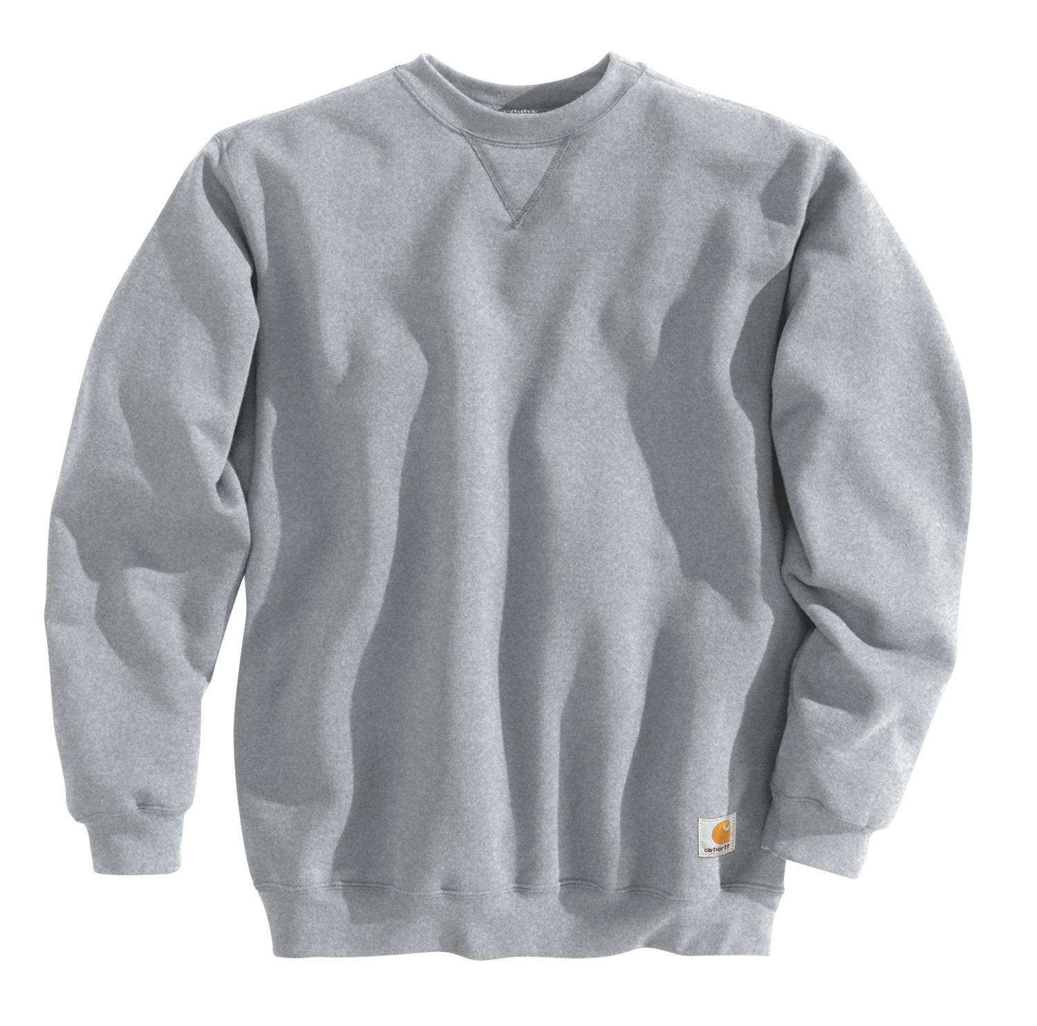Loose Fit Midweight Crewneck Sweatshirt - Heather Gray