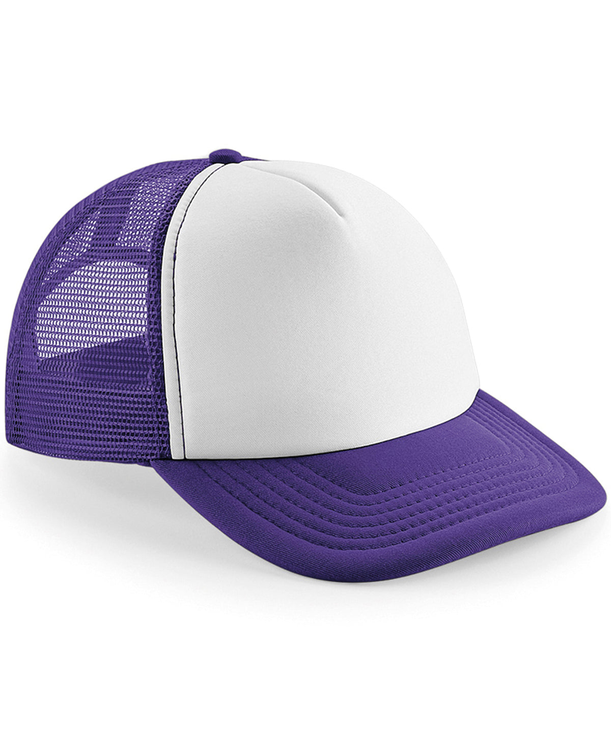 Vintage snapback trucker - Purple/White