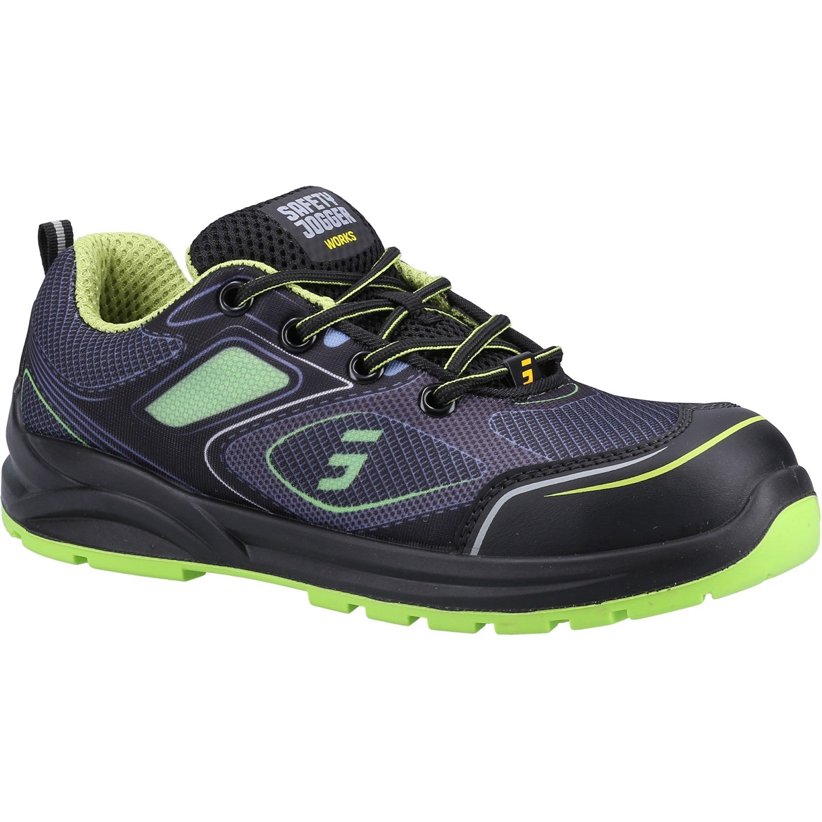Cador S1P Safety Trainers - Green