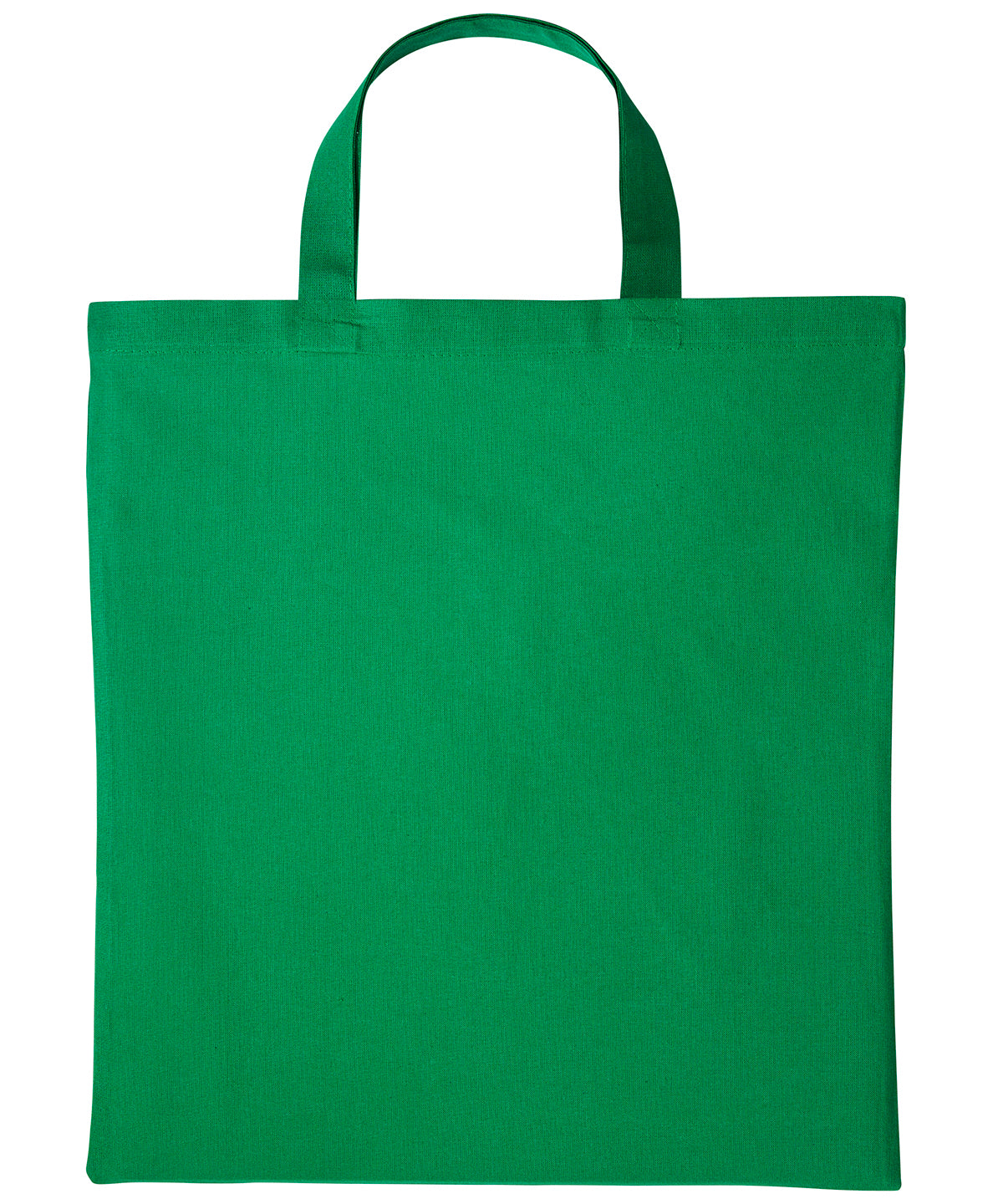 Cotton shopper short handle - Bottle Green