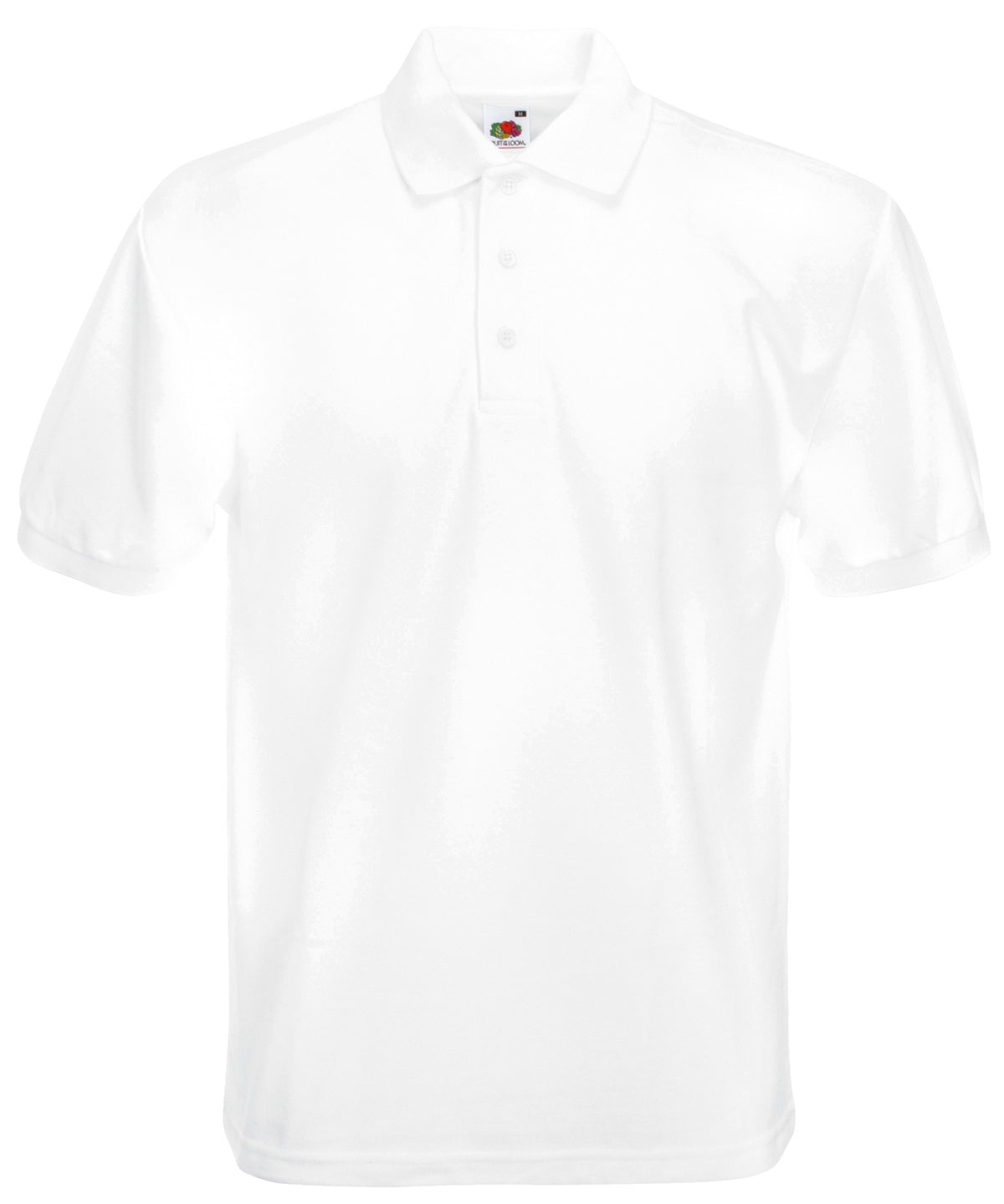 Heavyweight 65/35 polo - White