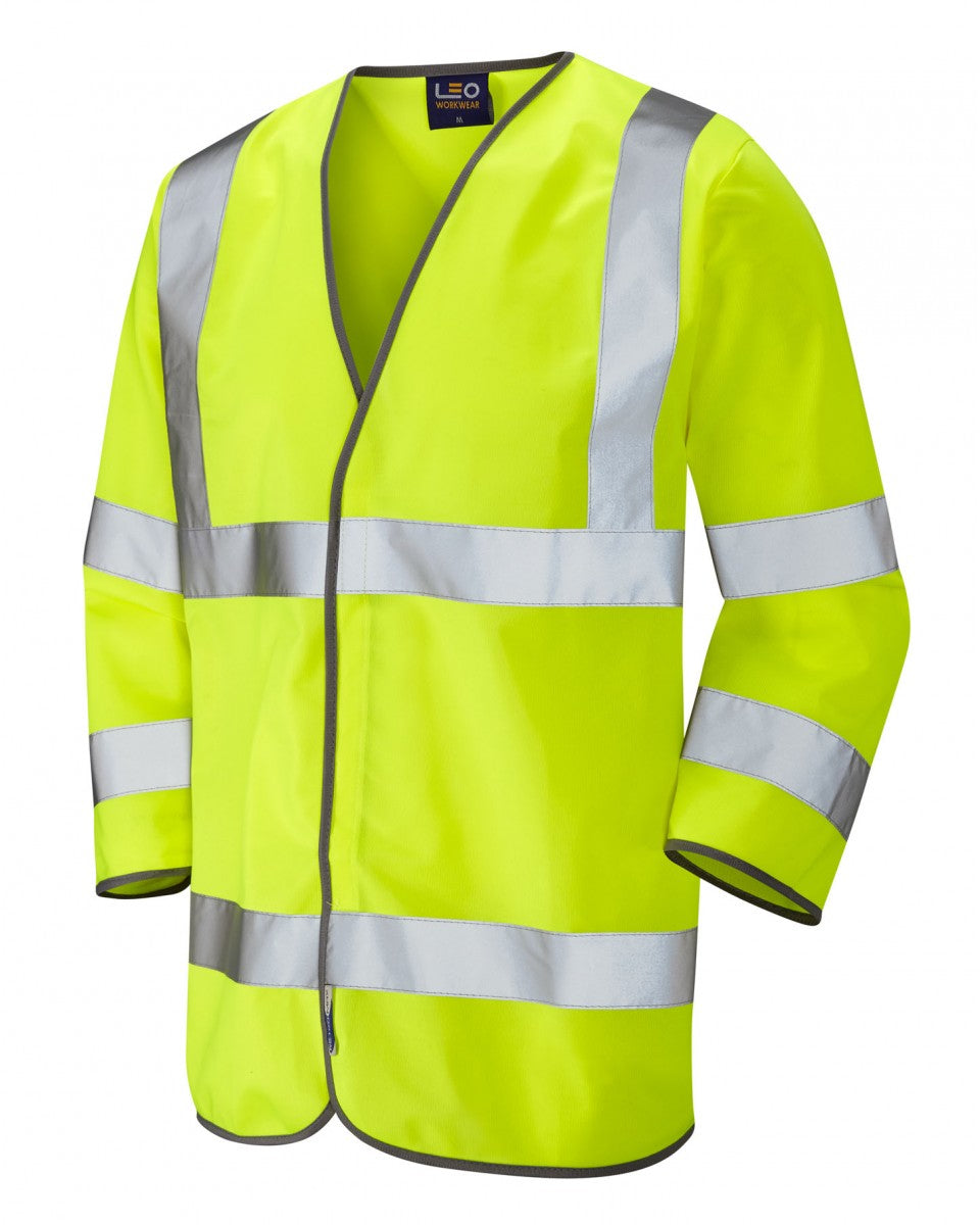 FORCHES ISO 20471 Cl 3 3/4 Sleeve Waistcoat - HV Yellow