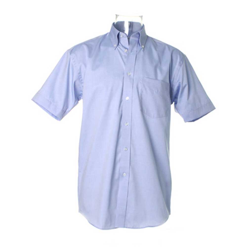 Kustom Kit Oxford Pinpoint Short Sleeve Shirt