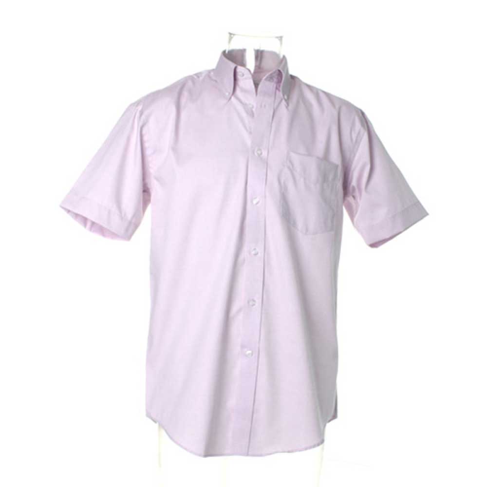 Kustom Kit Oxford Pinpoint Short Sleeve Shirt