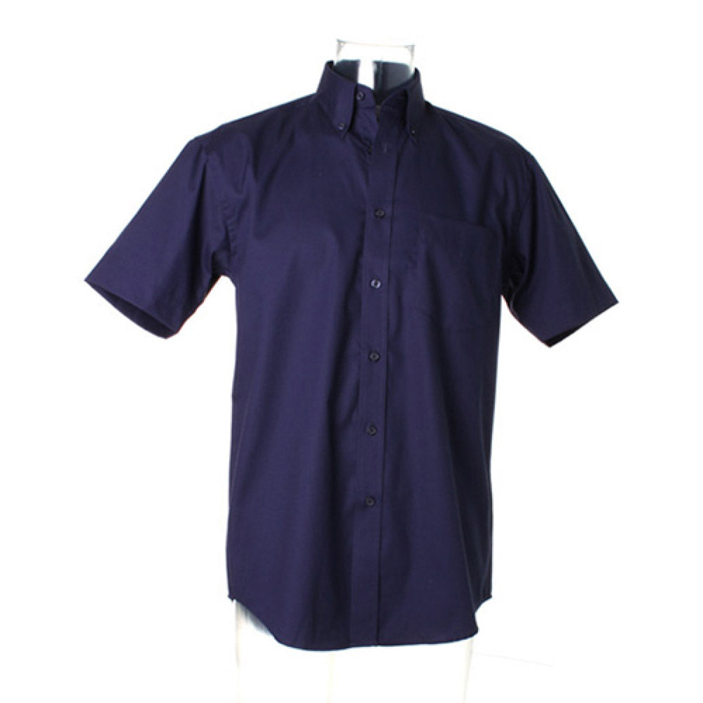 Kustom Kit Oxford Pinpoint Short Sleeve Shirt