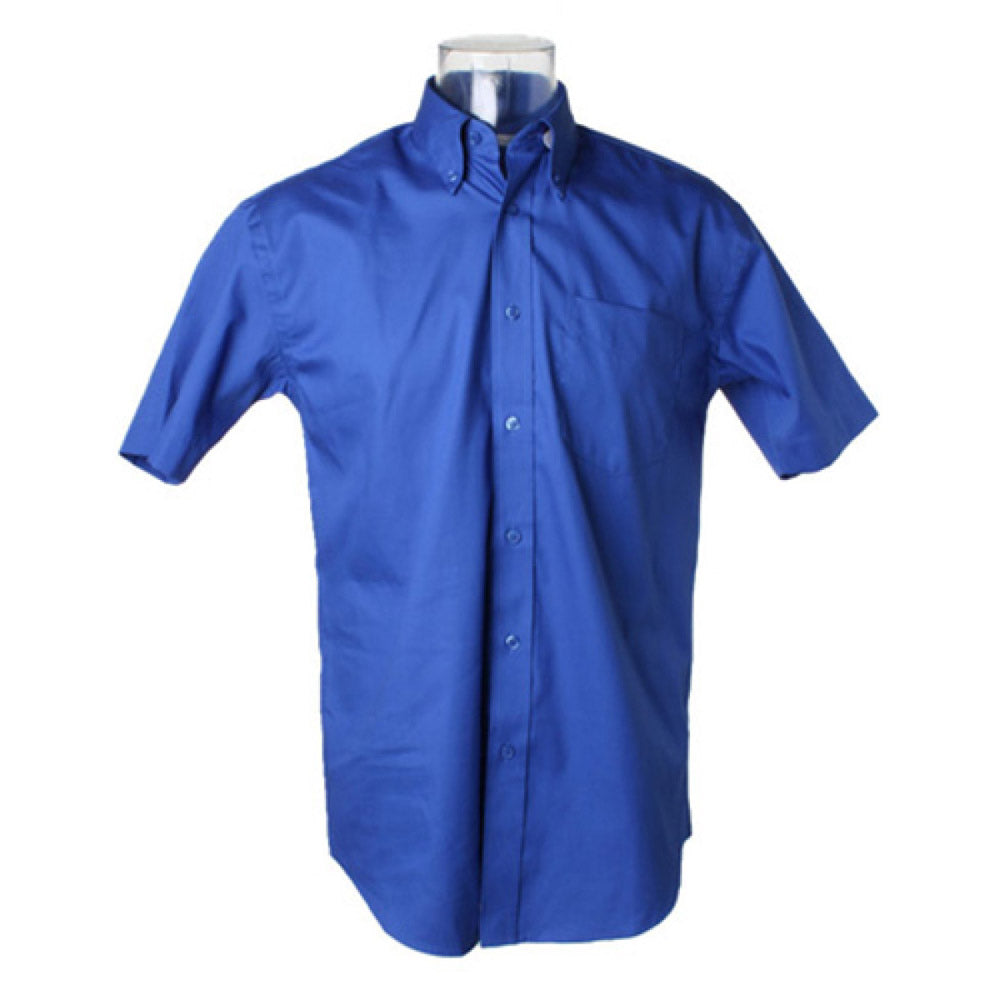 Kustom Kit Oxford Pinpoint Short Sleeve Shirt