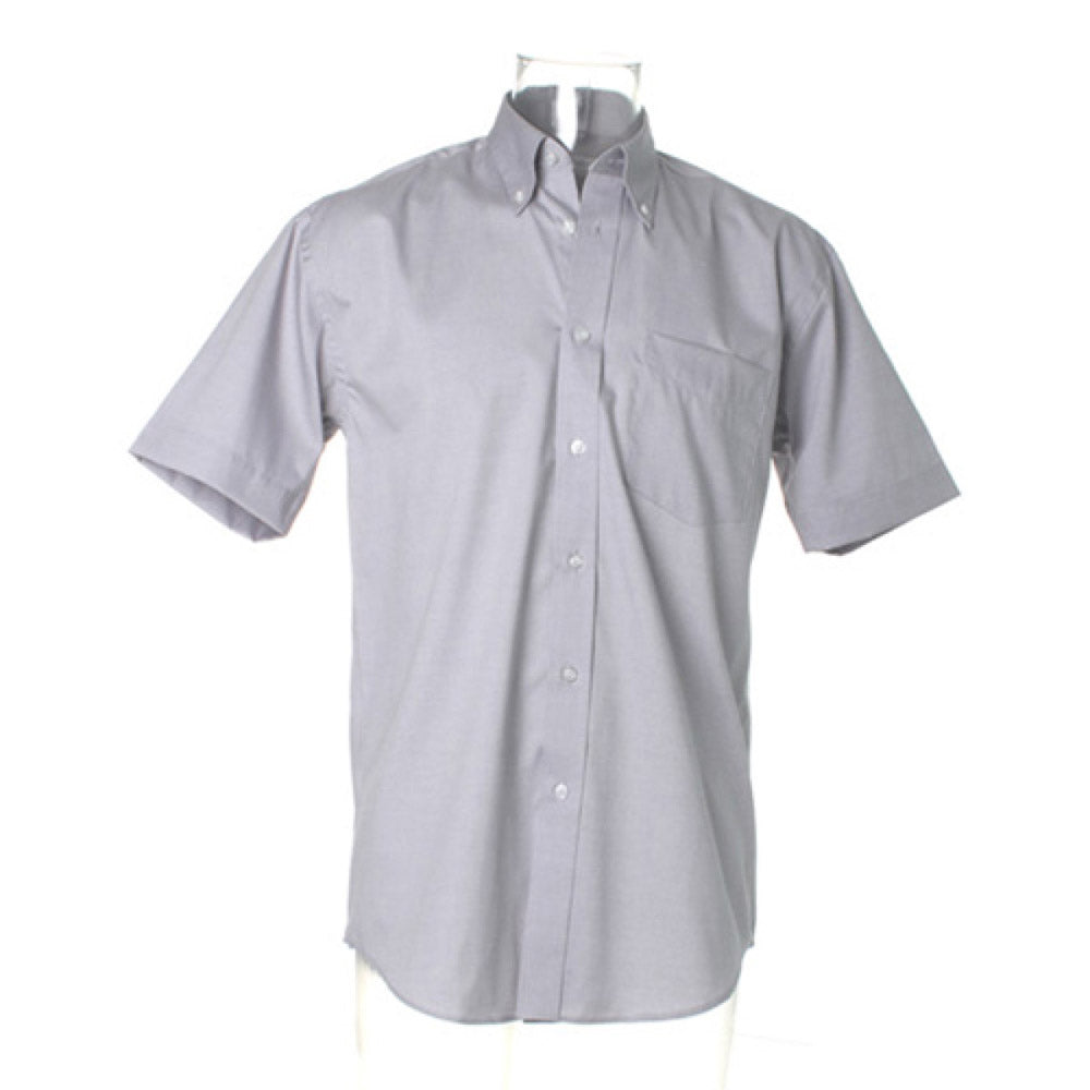 Kustom Kit Oxford Pinpoint Short Sleeve Shirt