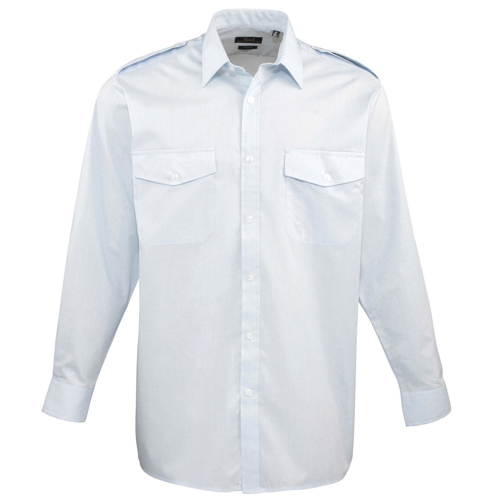 Premier Easycare Long Sleeve Pilot Shirt