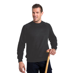 Russell Mens Raglan Long Sleeve Crew Neck Sweatshirt